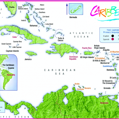 1 Caribbean Map